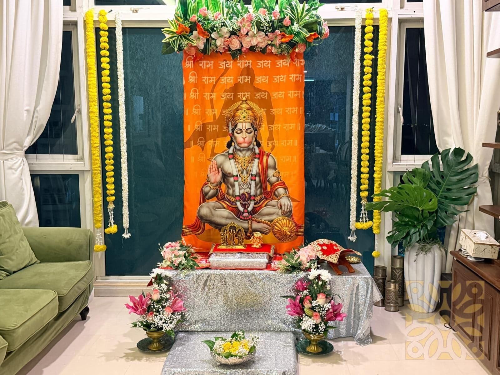 Pooja decoration